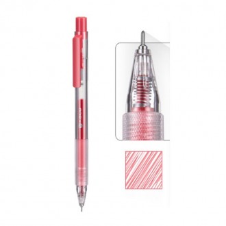 Długopis żelowy Kaco Turbo czerwony