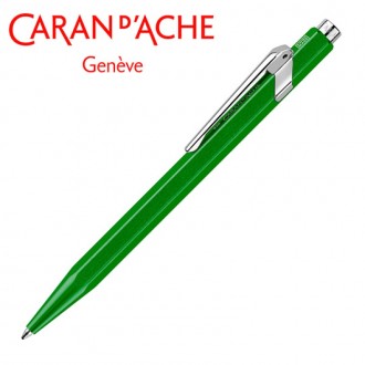 Długopis Caran d'Ache 849 zielony metal-x