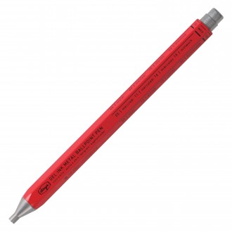 Długopis żelowy Days Metal w kolorze czerwonym