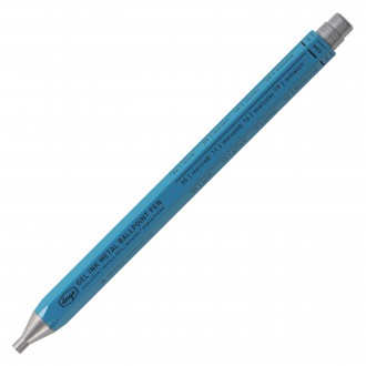 Długopis żelowy Days Metal w kolorze niebieskim