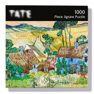 Puzzle 1000 elementów Farms near Auvers van Gogh