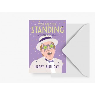 Pocztówka urodzinowa z kopertą  Still Standing