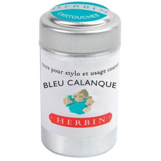 Naboje do pióra J. Herbin Bleu Calanque