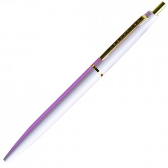 Długopis żelowy Anterique   Baby Pink