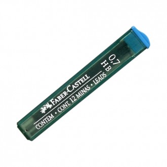 Faber Castell grafity do ołówka 0,7 HB Super Polymer