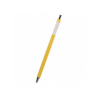 Długopis Colors w kolorze żółtym
