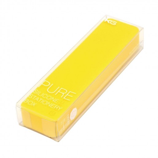 Długopis w pudełku Kaco Pure żółty